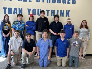 As part of their writing curriculum, The Legacy School’s 8th graders researched careers, created poster boards, presented on their chosen career, practiced public speaking, and fielded questions from students connecting school to real-world career paths.