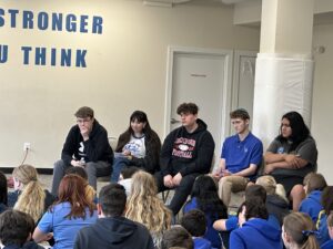 Just before Spring Break, current Upper School and Lower School students got a glimpse into their futures from the 2025 Alumni Panel