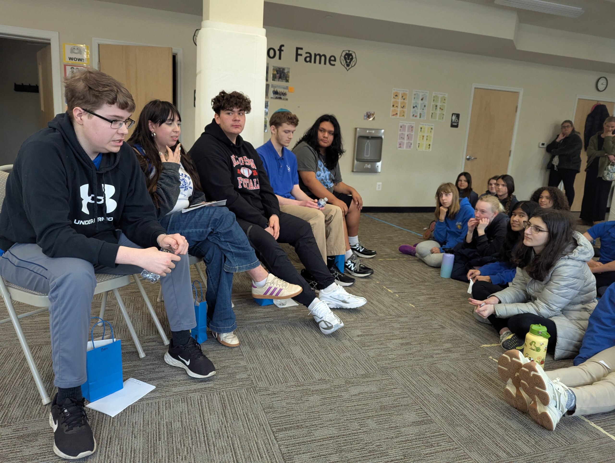 Just before Spring Break, current Upper School and Lower School students got a glimpse into their futures from the 2025 Alumni Panel