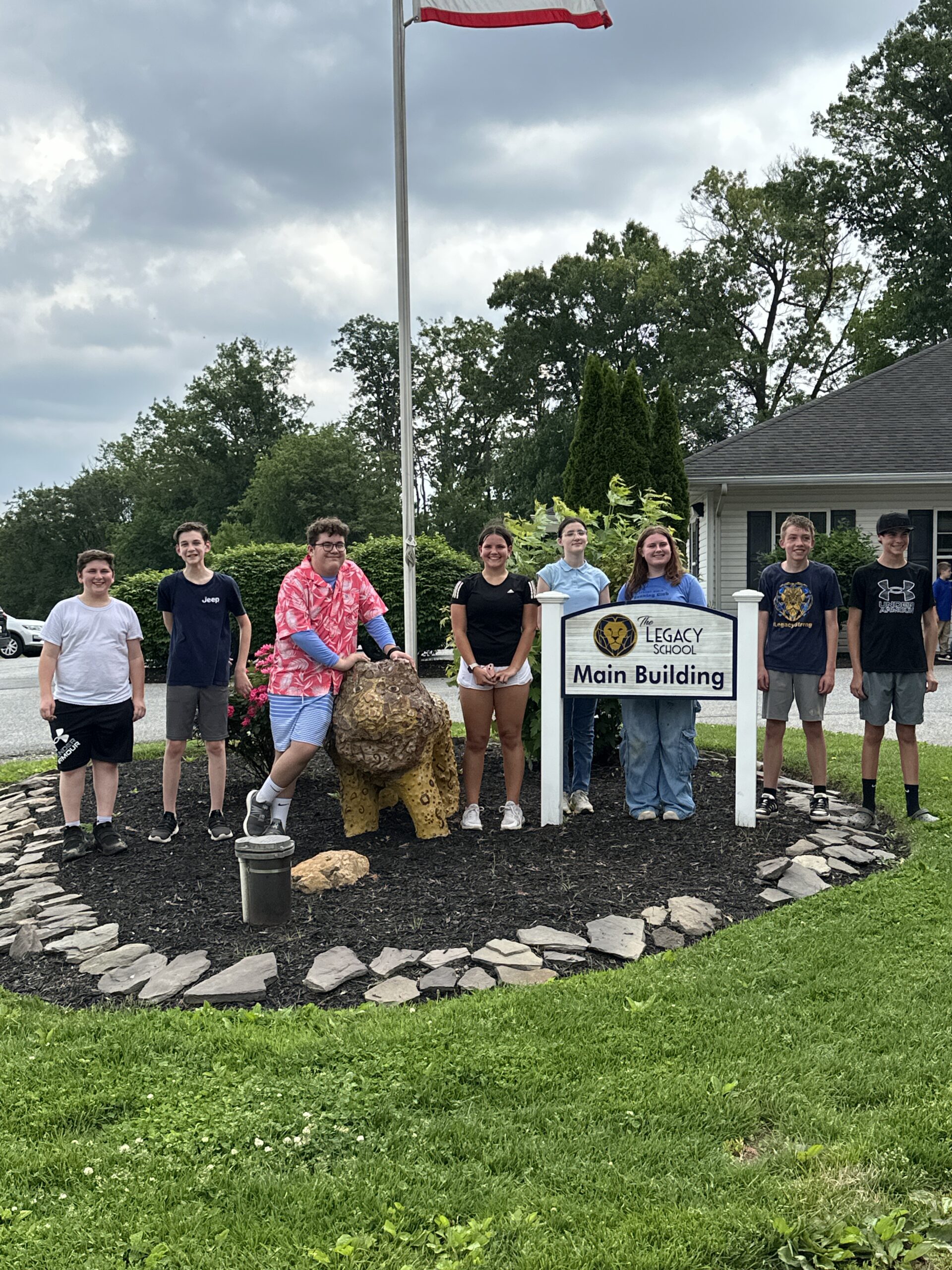 The Legacy School's 8th Graders celebrated the end of the school year at the 8th Grade Picnic.