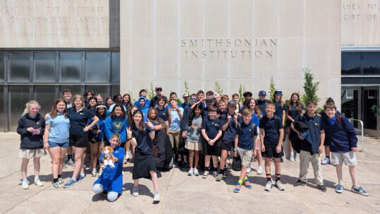 Upper School students took a field trip to Washington, D.C., last week. The Legacy School students explored the Smithsonian National Museum of American History with a "Through the Decades" photo scavenger hunt assignment to reinforce facts learned in their Social Studies curriculum.