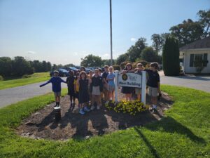 The Legacy School's Lower School students at Lion Island