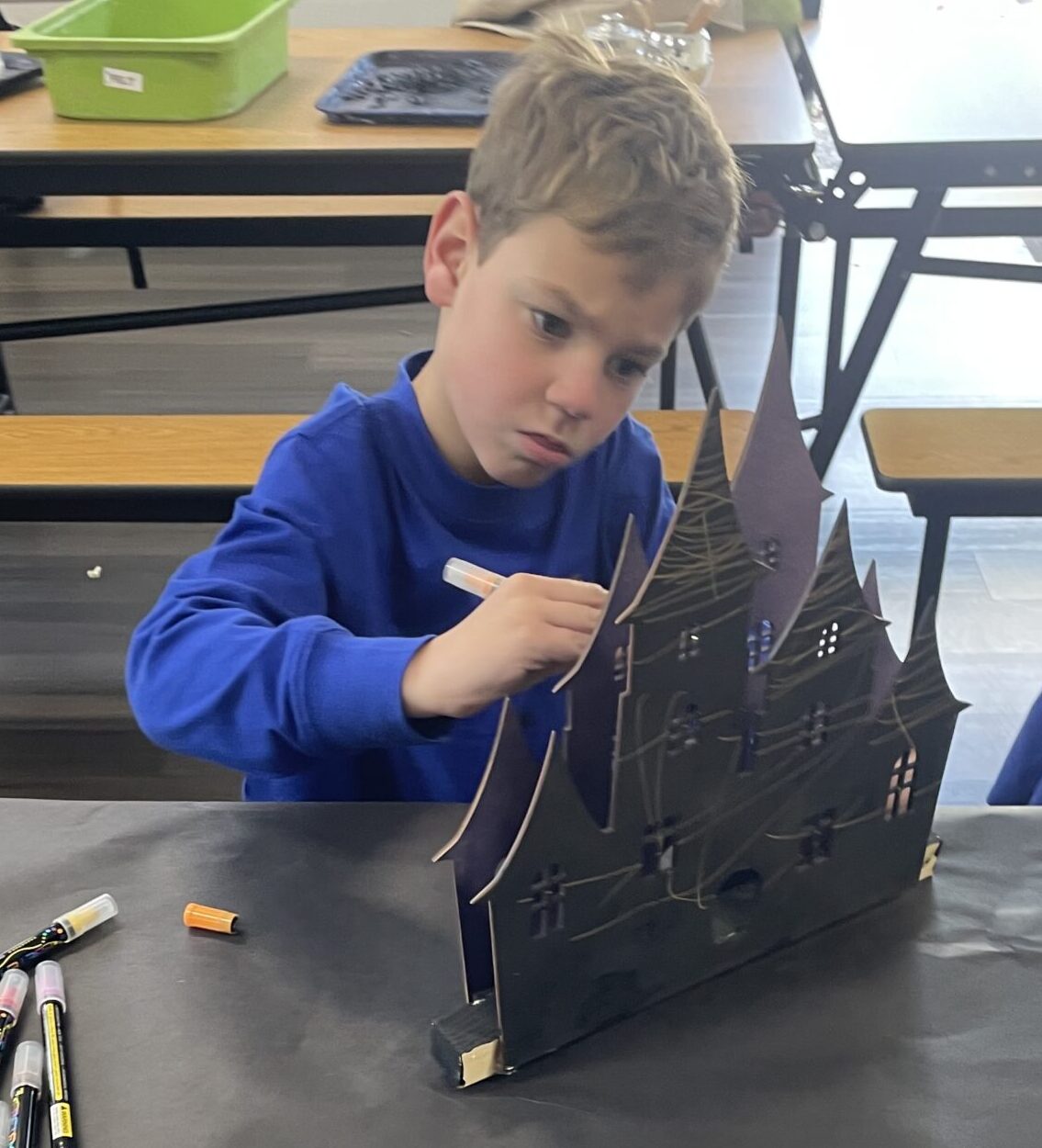 A student at The Legacy School participates in After School Club Fun!