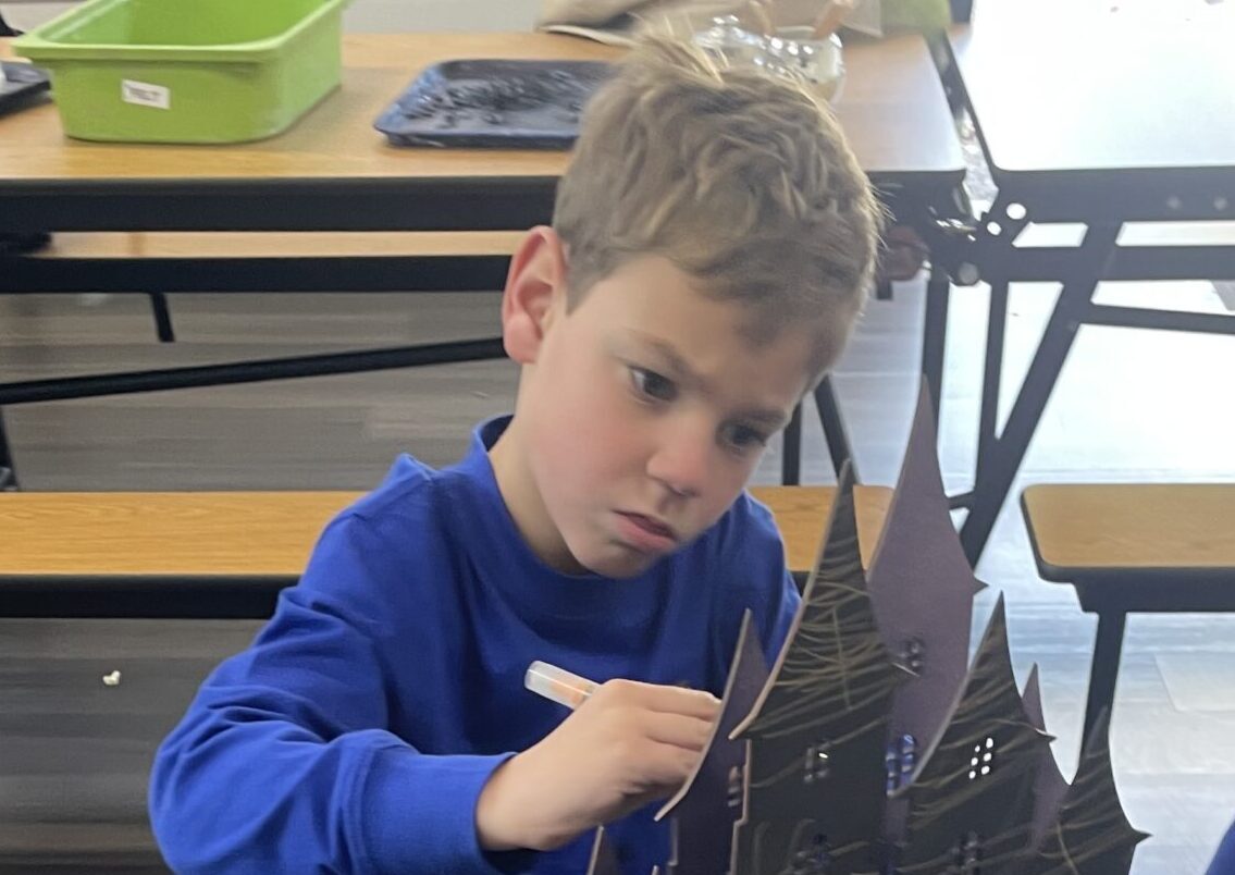 A student at The Legacy School participates in After School Club Fun!