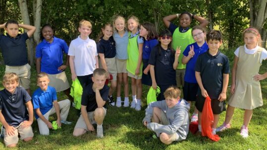 Students at The Legacy School participate in skill building in Physical Education classes.