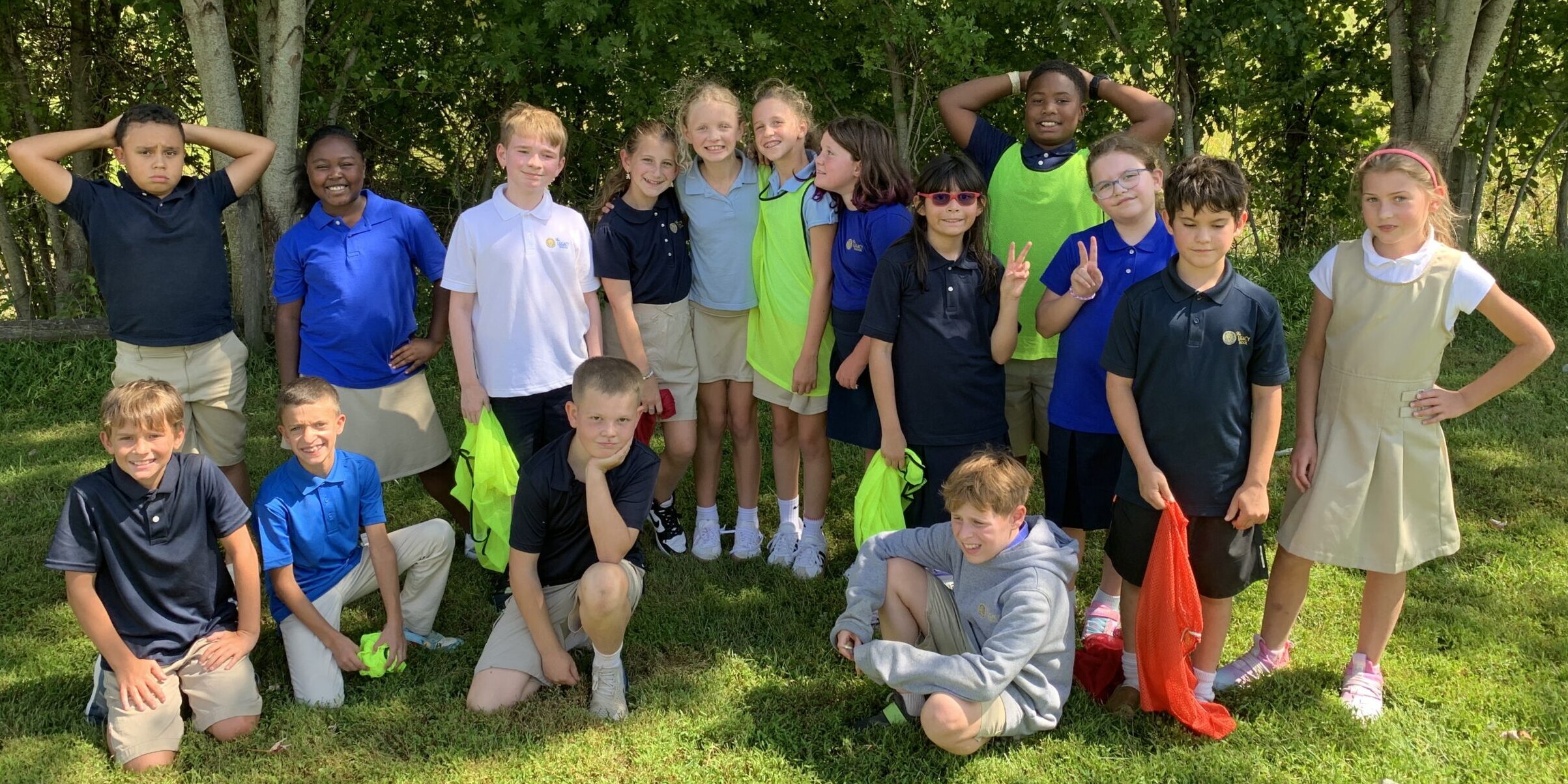Students at The Legacy School participate in skill building in Physical Education classes.